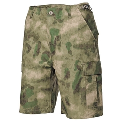 Kraťasy US BERMUDA  BDU rip-stop HDT CAMO FG