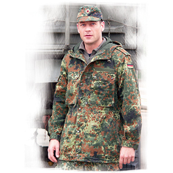 Bunda/parka BW polní bez vložky FLECKTARN použitá