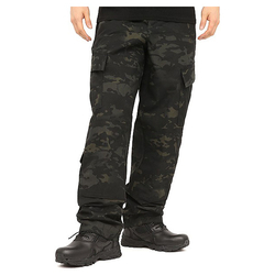 Kalhoty TRU N/C rip-stop MULTICAM BLACK®