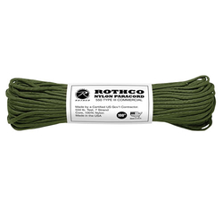 Šňůra PARACORD nylon 550LB 30m 4mm OLIV