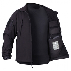 Bunda CONCEALED CARRY softshell ČERNÁ