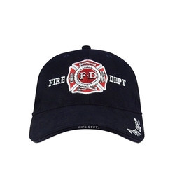 Čepice DELUXE FIRE DEPARTMENT baseball MODRÁ