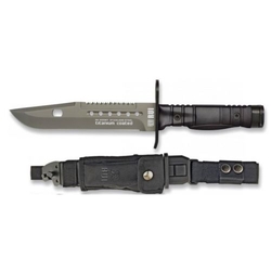 Nůž BAYONET K25 s pouzdrem ČERNÝ